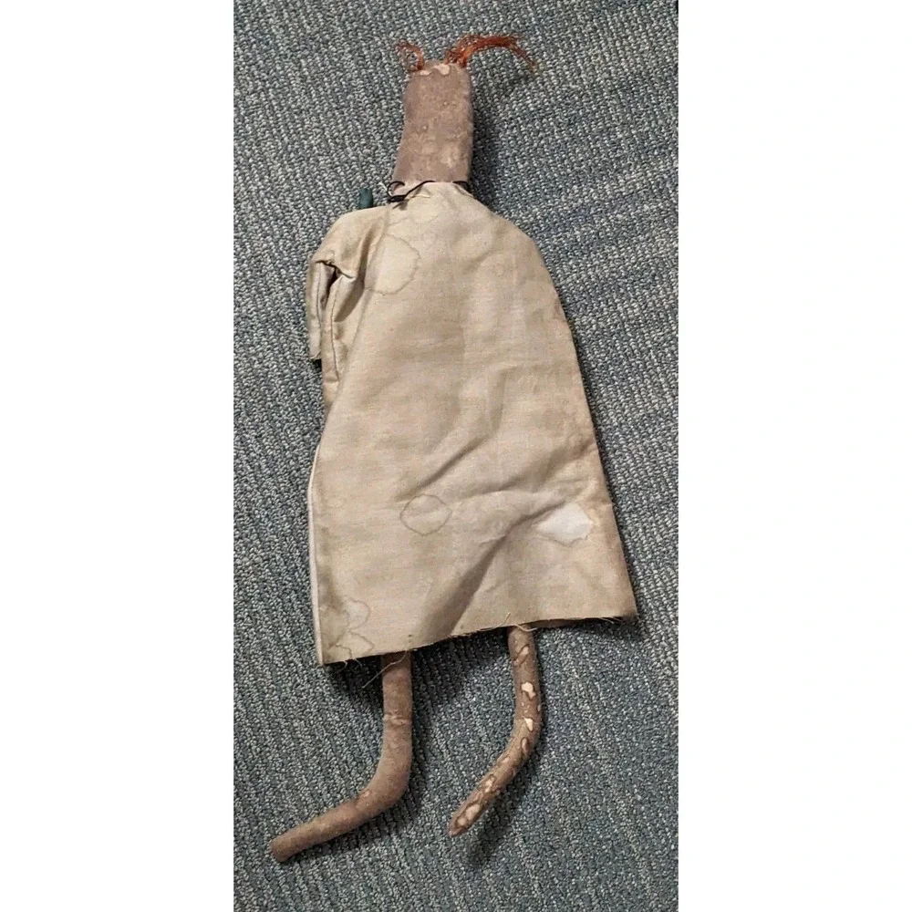 Primitive Halloween Raggedy Ann Style Doll 16